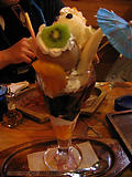 チョコレートパフェ