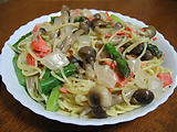 スモークサーモンのクリームパスタ