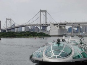 すでにお台場に着いちゃってる写真ですが・・・